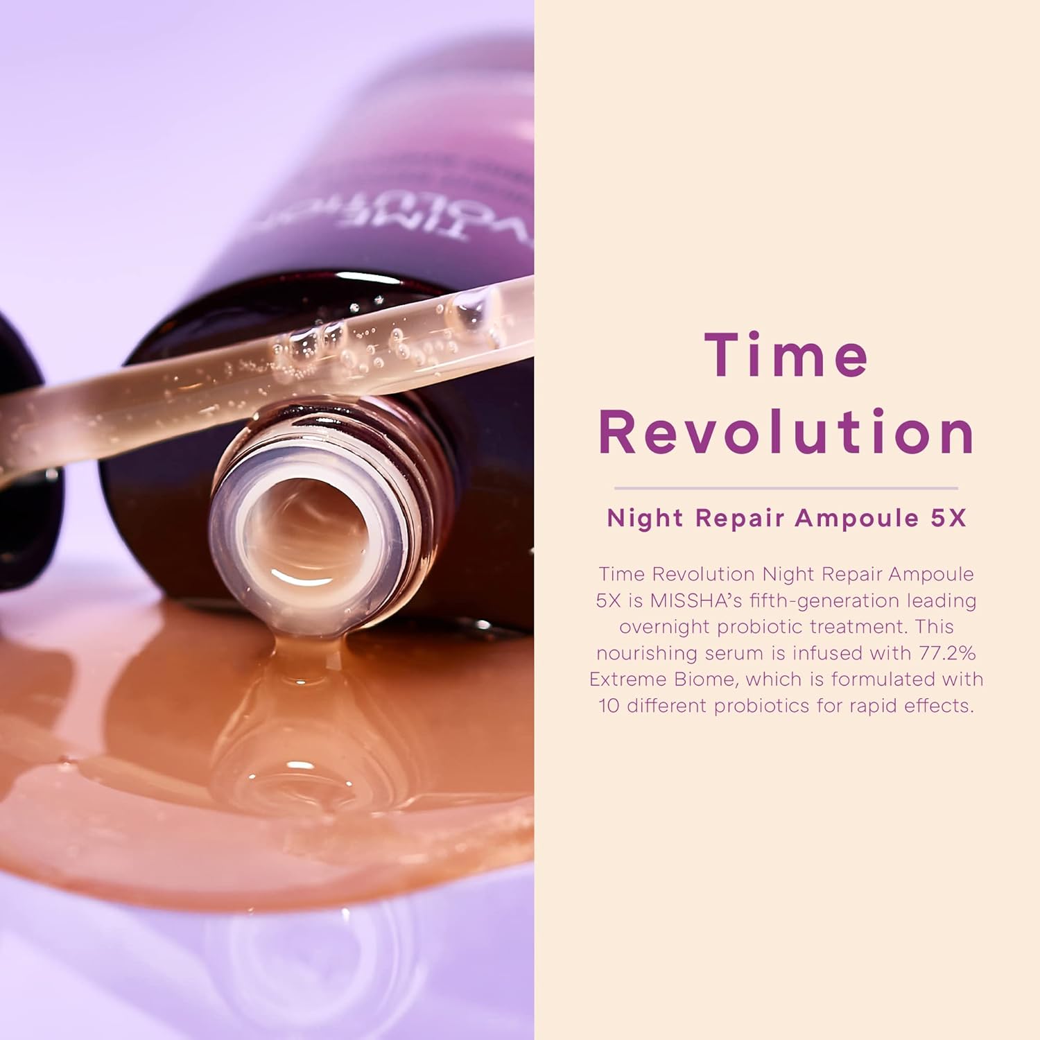 MISSHA Time Revolution Night Repair Face Serum Ampoule